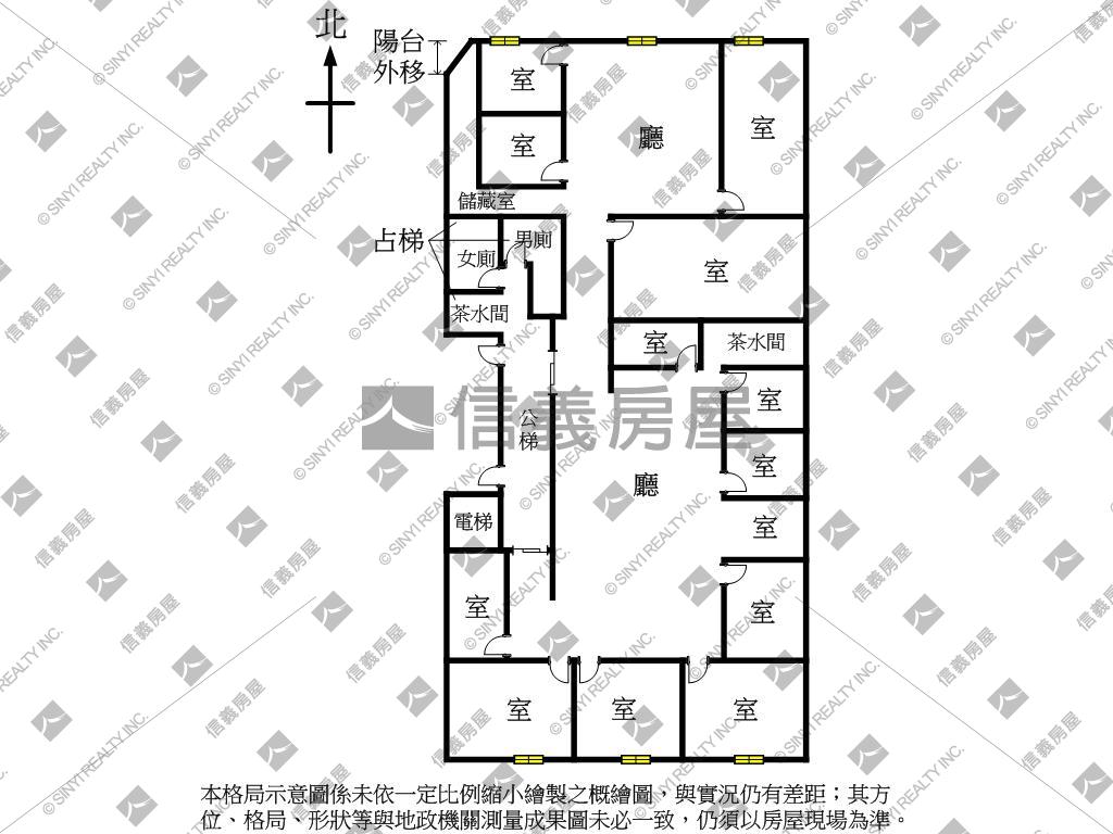 敦北民生金融辦公總部房屋室內格局與周邊環境