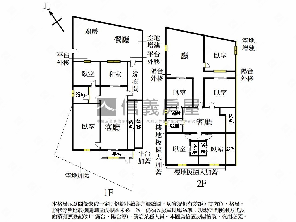 幽靜樓中樓好停車房屋室內格局與周邊環境