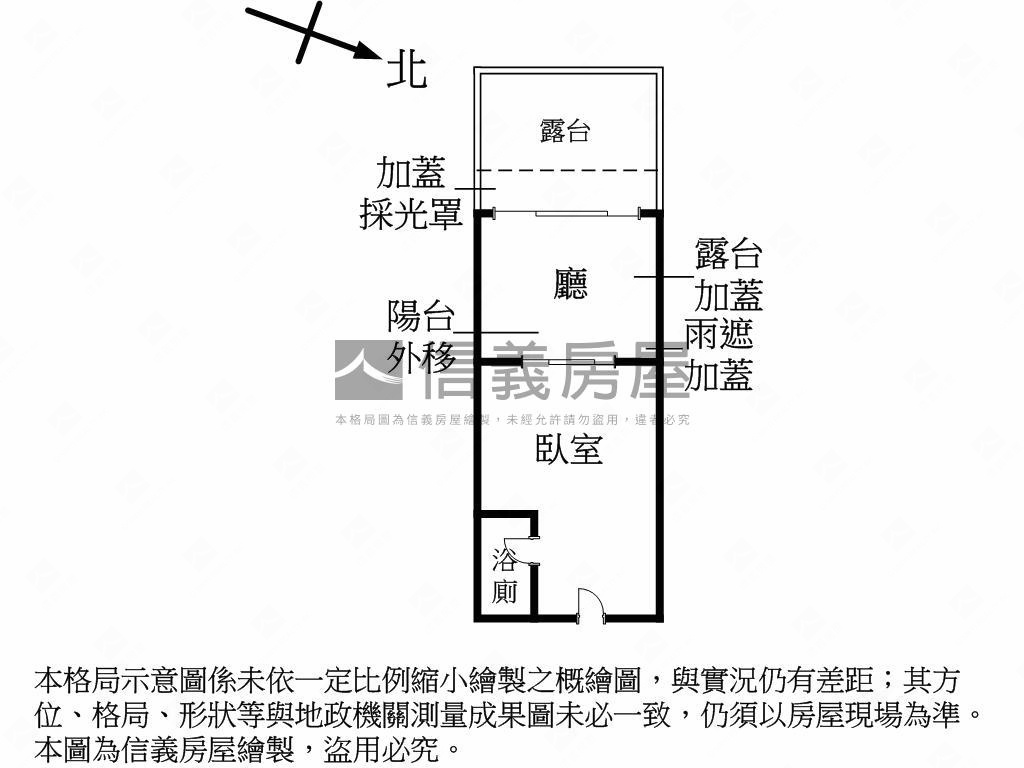 及第金站稀有露臺戶房屋室內格局與周邊環境