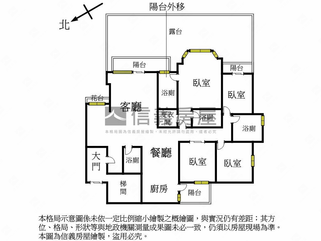 西區精誠路★大四房平車房屋室內格局與周邊環境
