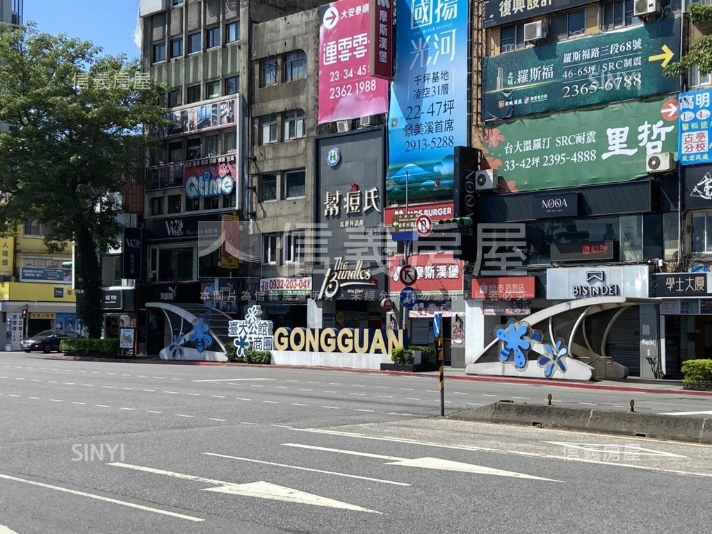 台灣大學金店面房屋室內格局與周邊環境