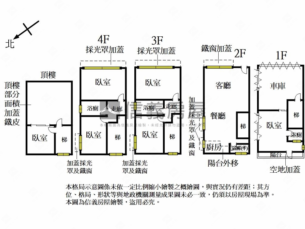 光明國小旁大透天房屋室內格局與周邊環境