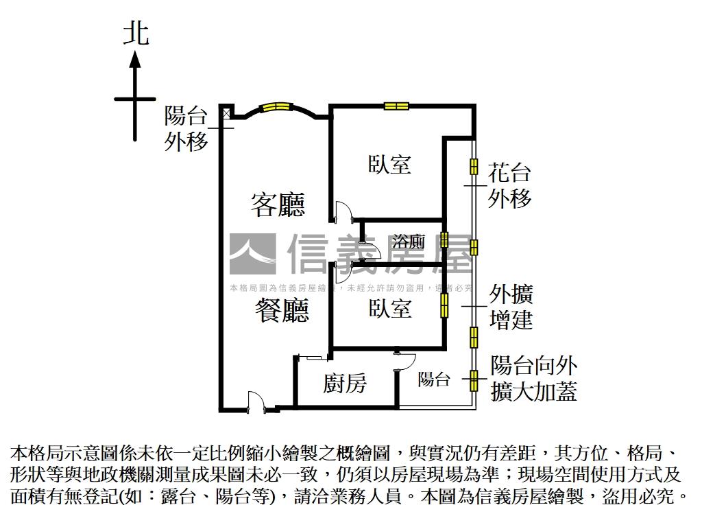 都市特區邊間兩房車位房屋室內格局與周邊環境