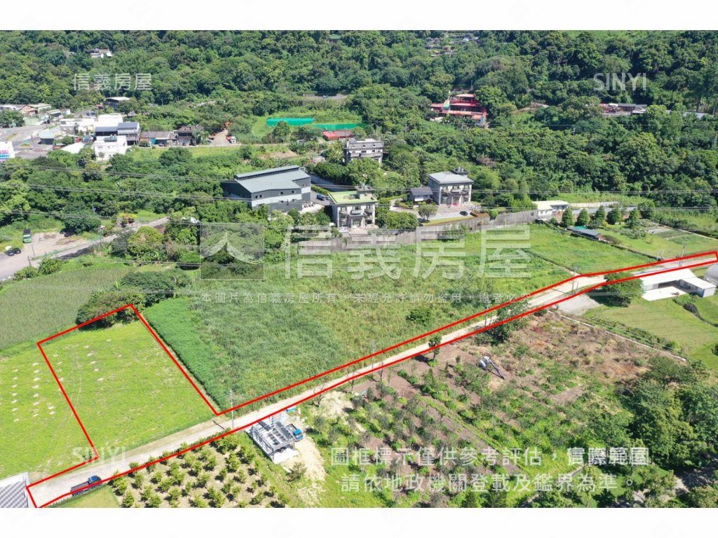 大溪河濱公園旁農地房屋室內格局與周邊環境