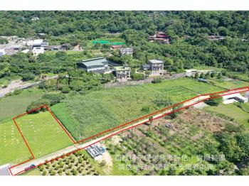 大溪河濱公園旁農地