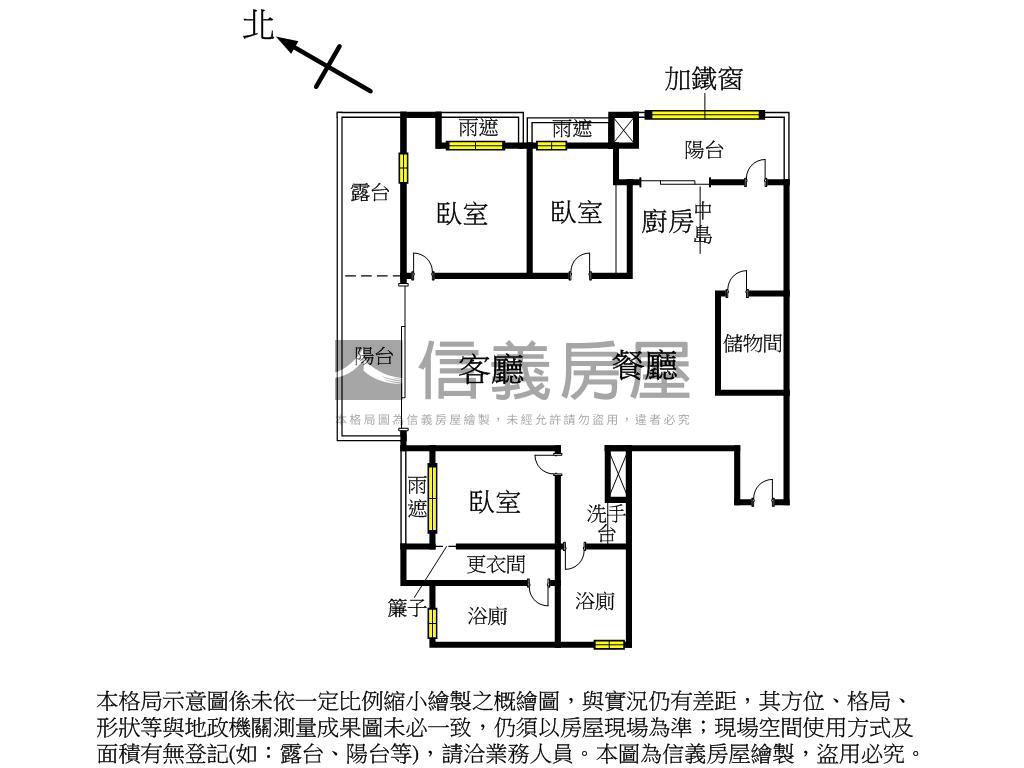 家樂福玄泰美大三房雙車位房屋室內格局與周邊環境