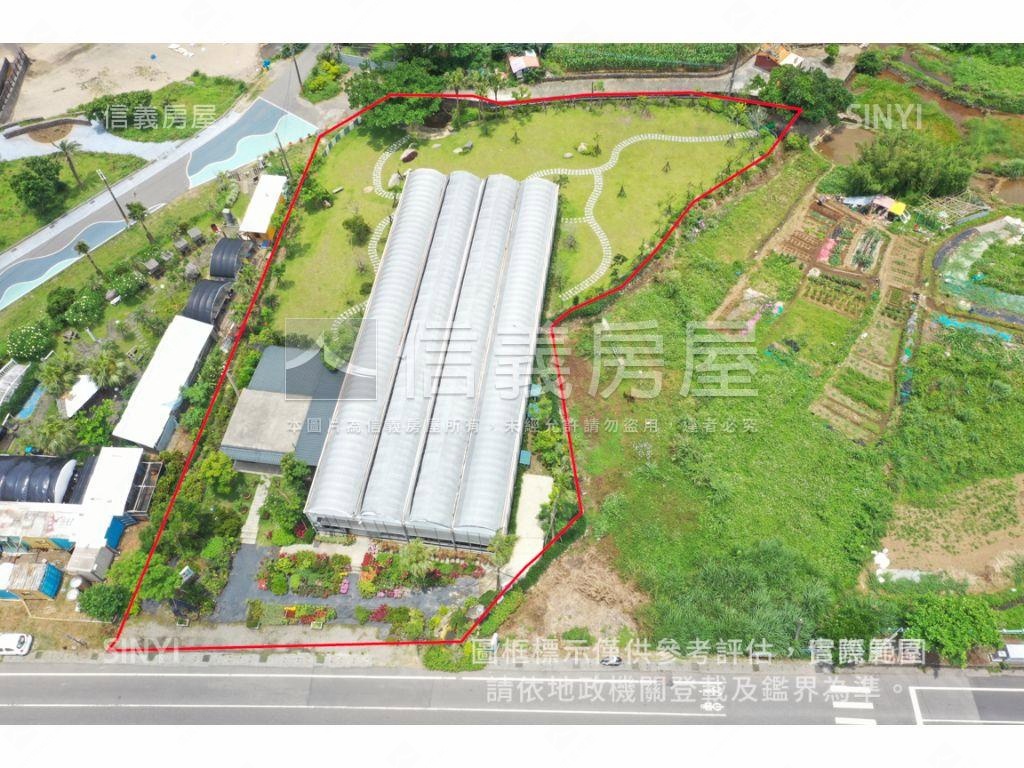 ㊣三芝百坪臨路大土地房屋室內格局與周邊環境