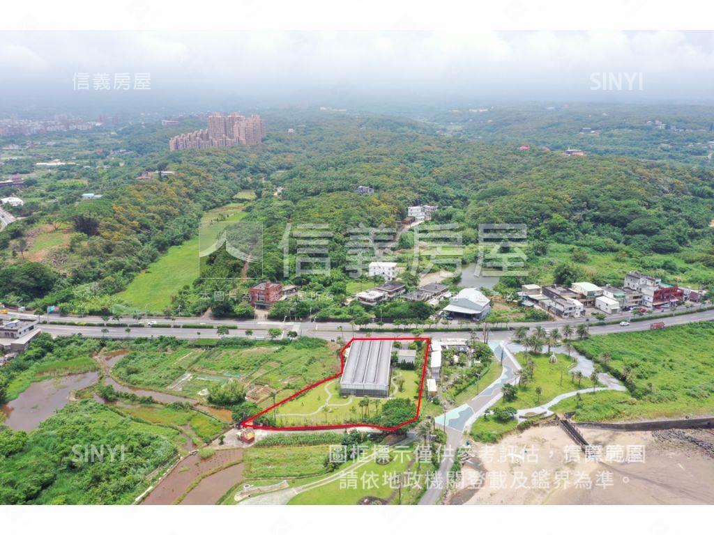 ㊣三芝百坪臨路大土地房屋室內格局與周邊環境