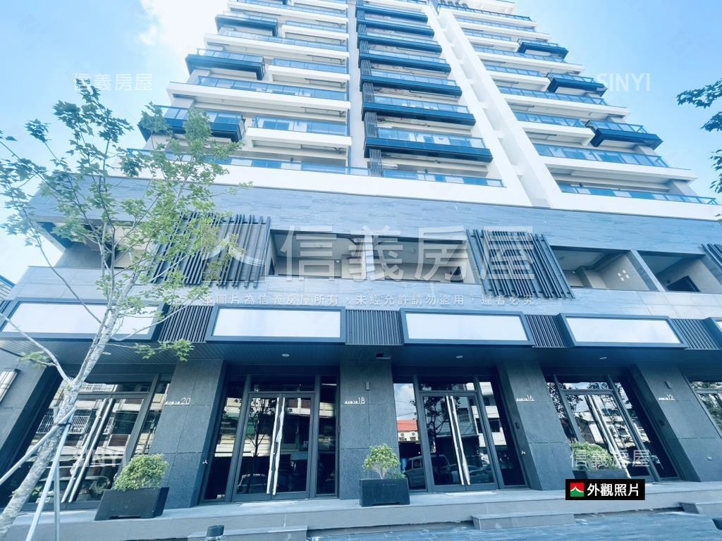 上禾２挑高店面房屋室內格局與周邊環境