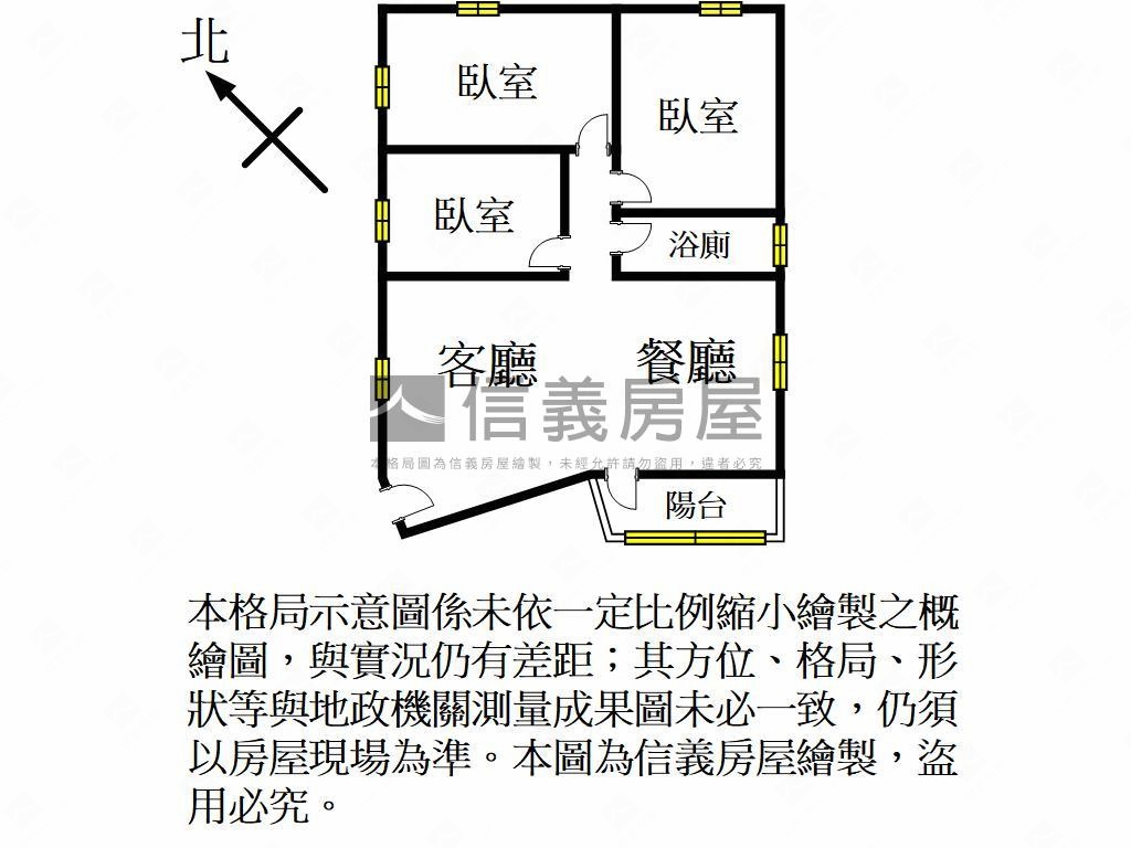 未來Ｇ０３站千萬內三房房屋室內格局與周邊環境