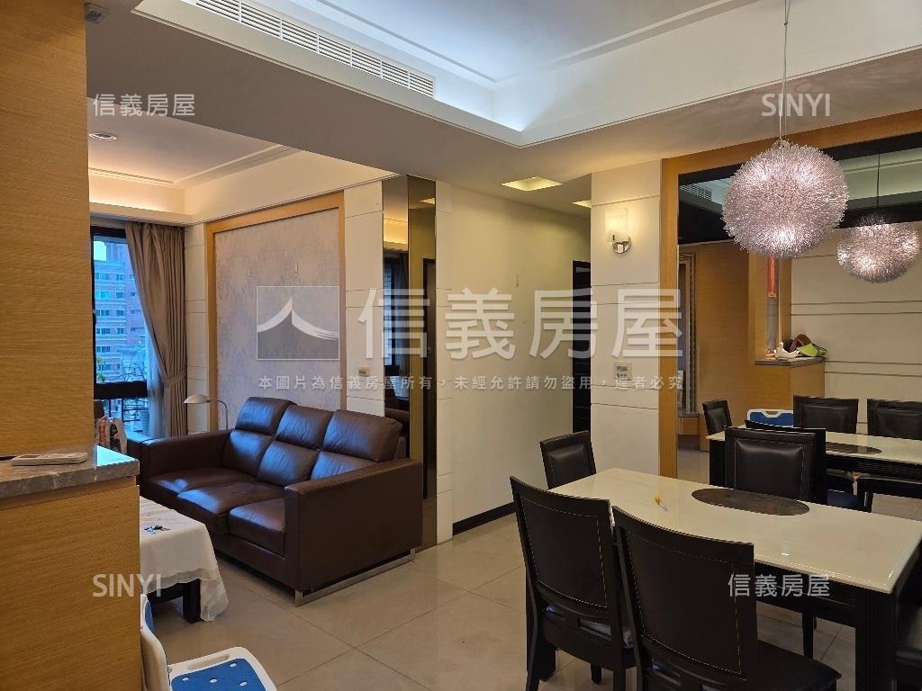 香榭麗舍美景三房平面車位房屋室內格局與周邊環境