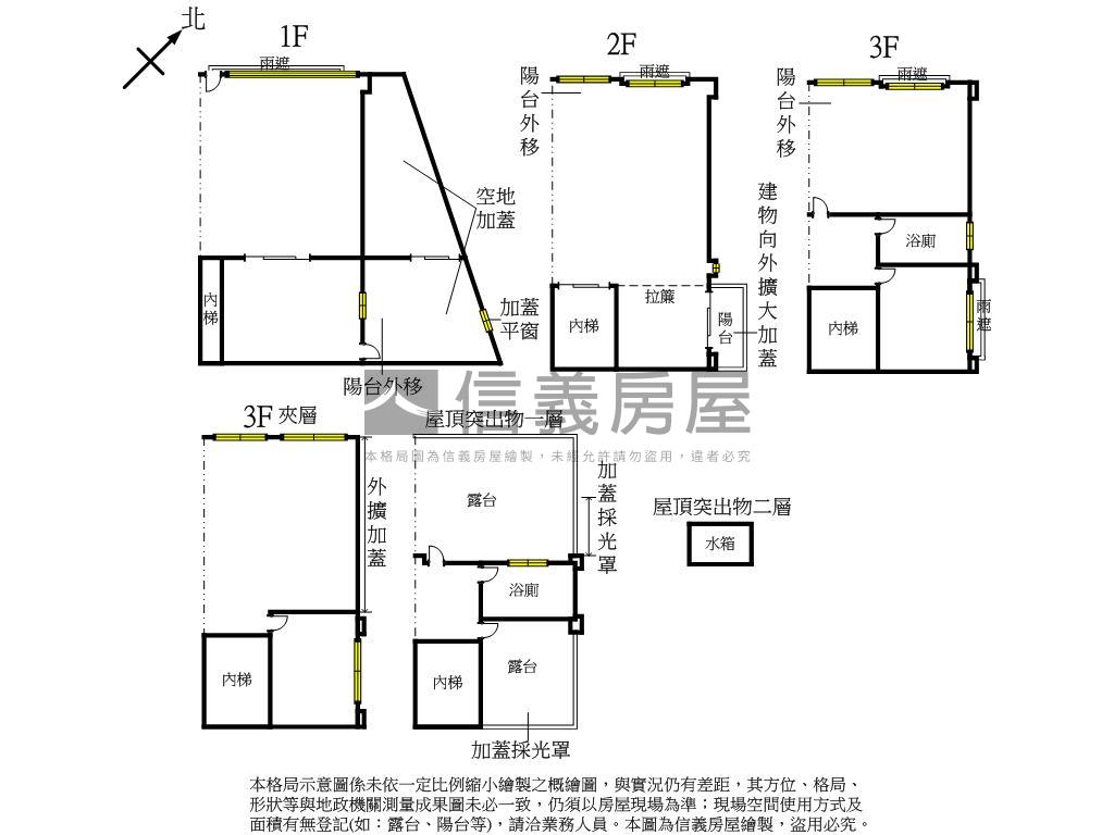 【寶格麗】透天２釋出房屋室內格局與周邊環境
