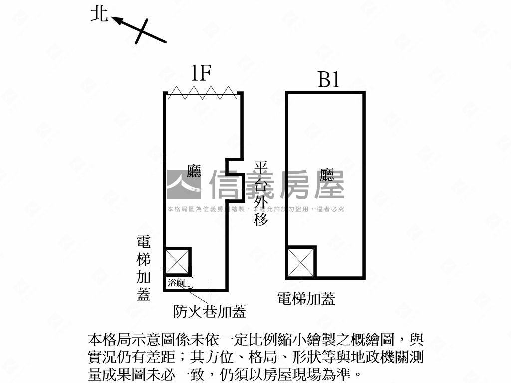 捷運～邊間金店面房屋室內格局與周邊環境