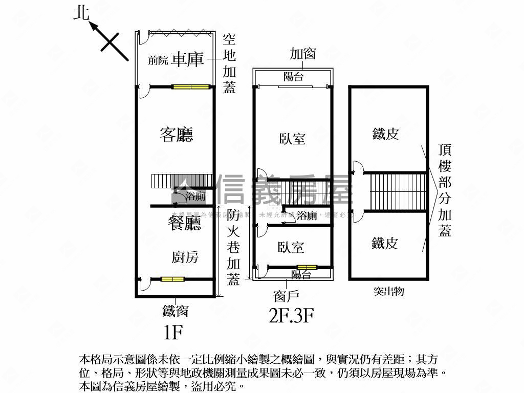近三和國小別墅房屋室內格局與周邊環境