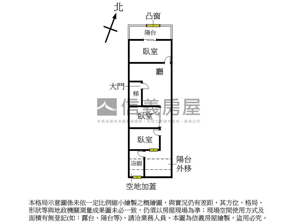 三重小資三房好屋房屋室內格局與周邊環境