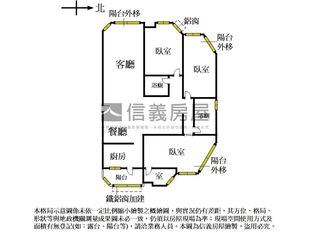 近捷運好視野大三房車位房屋室內格局與周邊環境