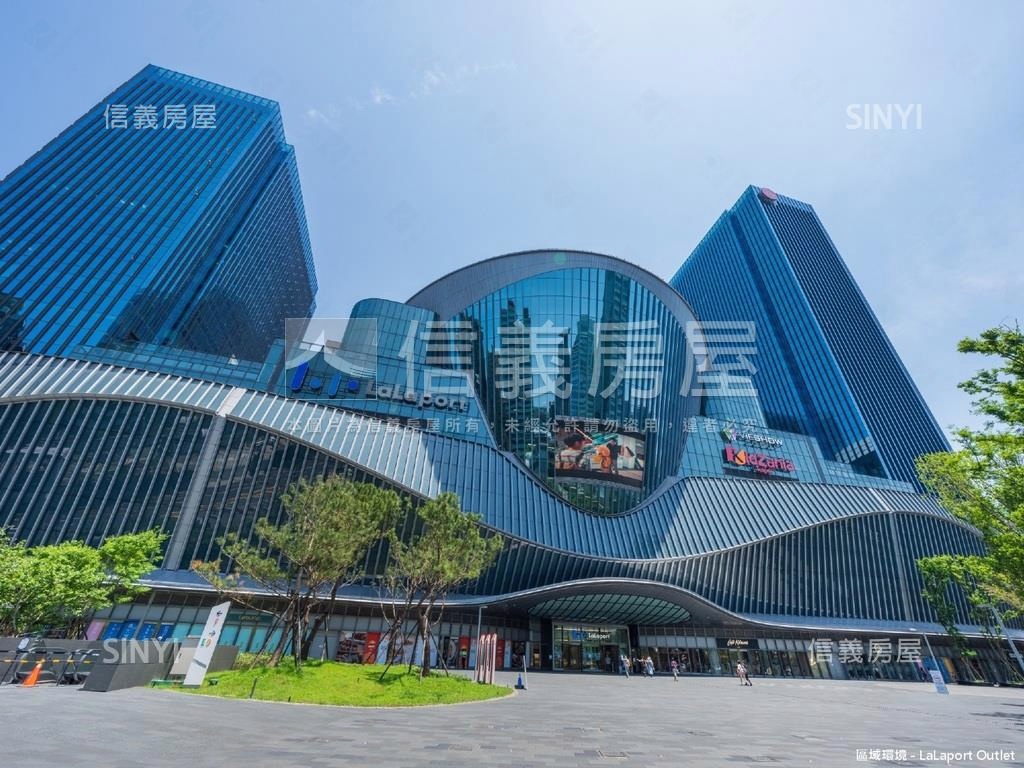 里山韻雙陽台一房房屋室內格局與周邊環境