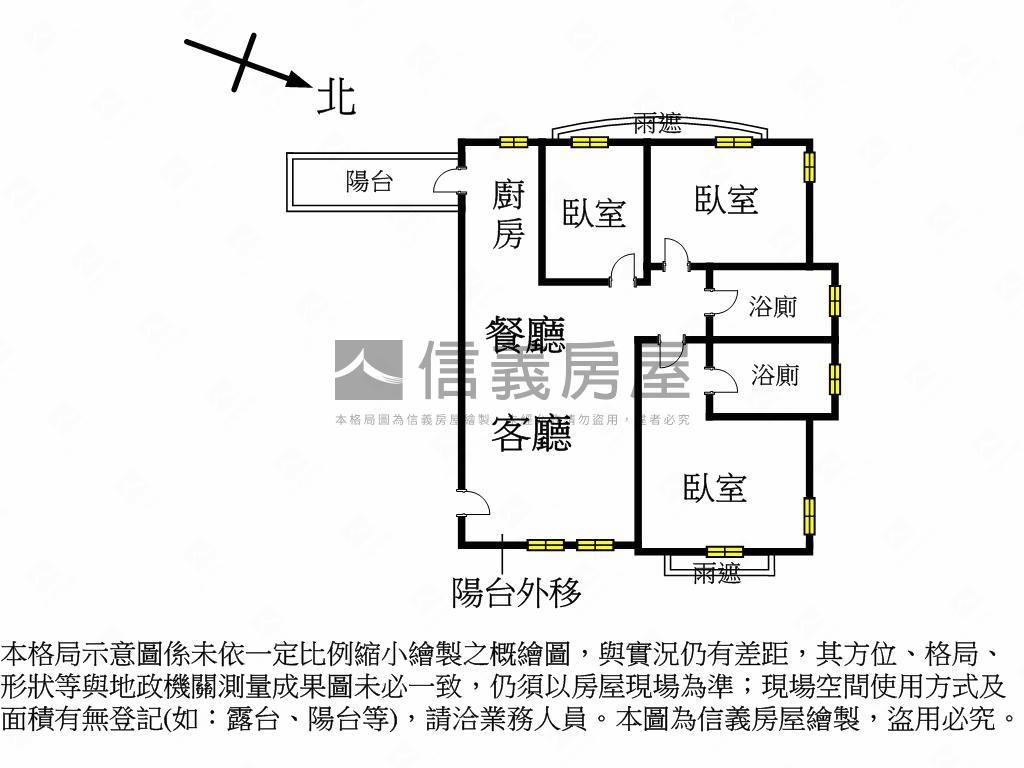 花園輕井澤！高樓三房房屋室內格局與周邊環境