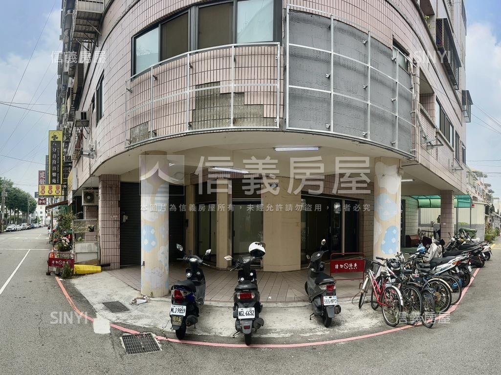 近益民國小順向角間店面房屋室內格局與周邊環境