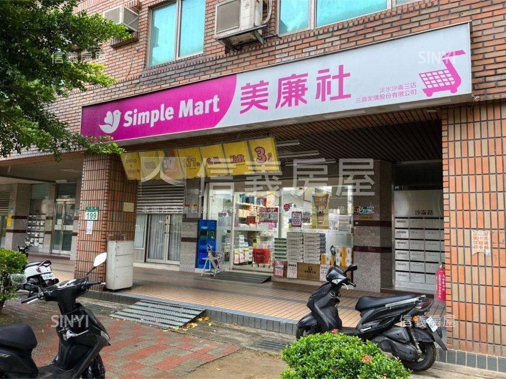 吉美景觀淡江大橋首排房屋室內格局與周邊環境