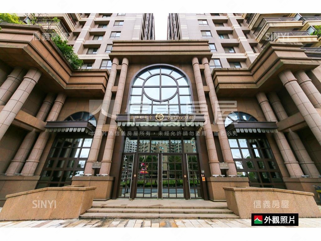 家樂福Ｕ未來高樓中庭美景房屋室內格局與周邊環境