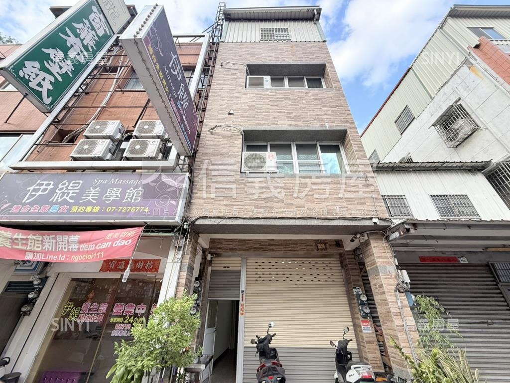 建國一路正路稀有翻新透店房屋室內格局與周邊環境
