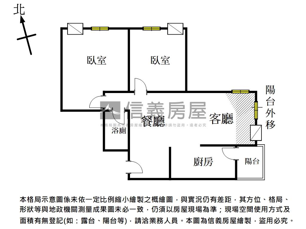 中華勝利商圈兩房車位房屋室內格局與周邊環境