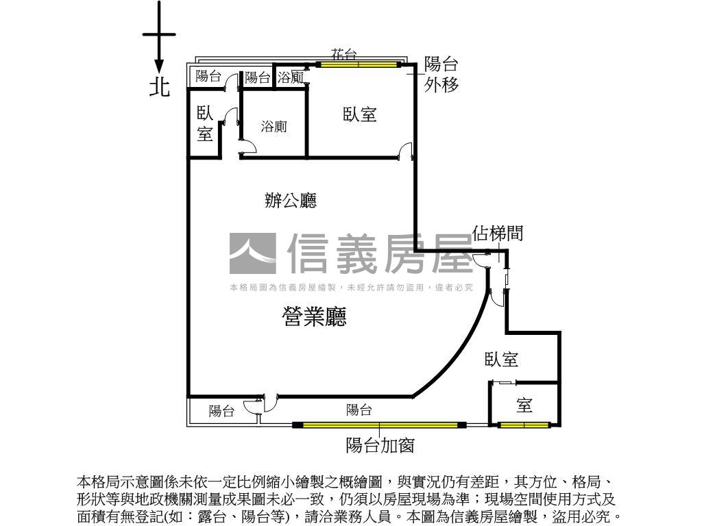 忠孝阿波羅視野好住辦房屋室內格局與周邊環境