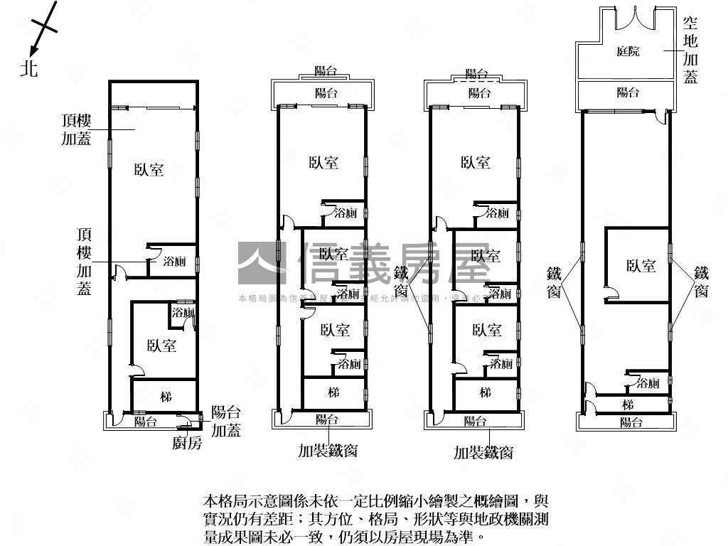 食品路獨棟庭院透天房屋室內格局與周邊環境