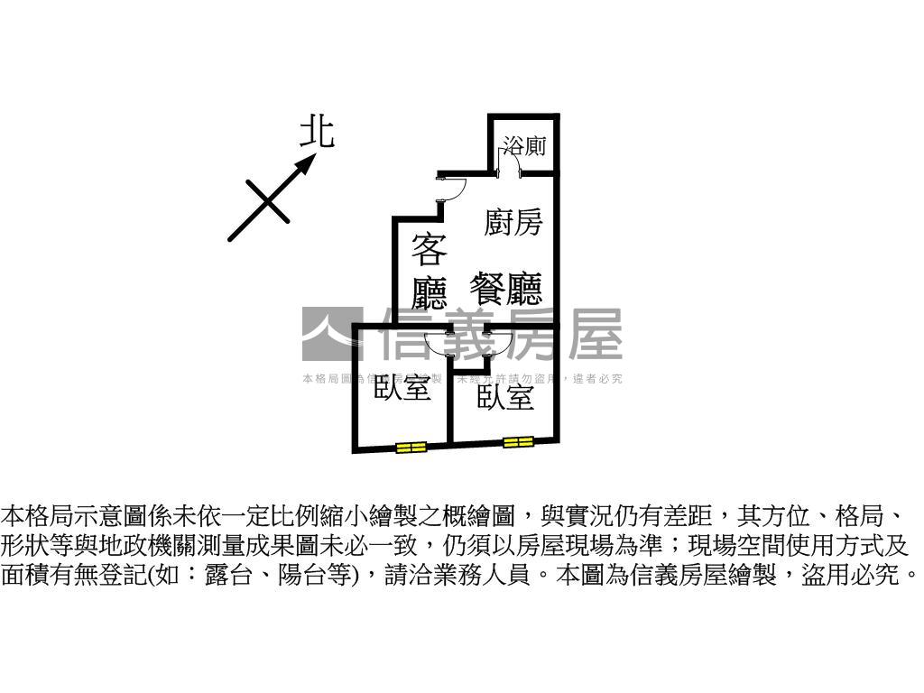 近未來捷運站裝潢二房美屋房屋室內格局與周邊環境