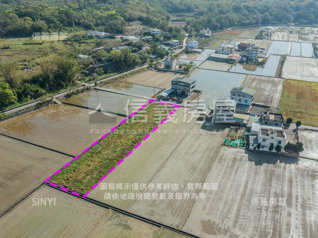 苗栗雙面臨路美農地房屋室內格局與周邊環境