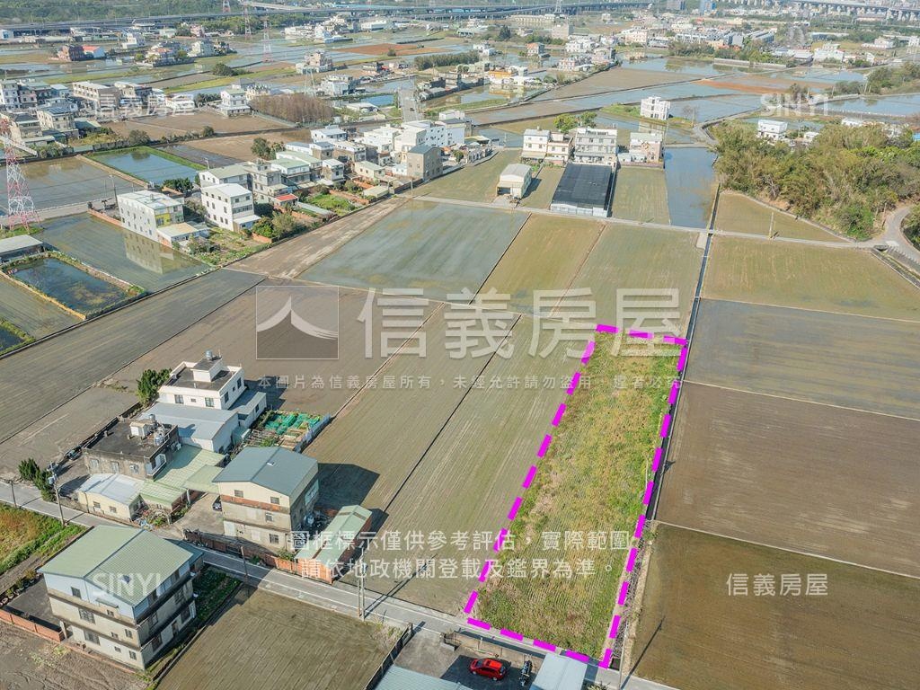 苗栗雙面臨路美農地房屋室內格局與周邊環境