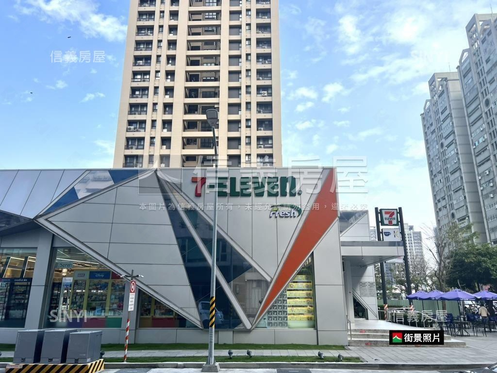 府城新象四房車位房屋室內格局與周邊環境