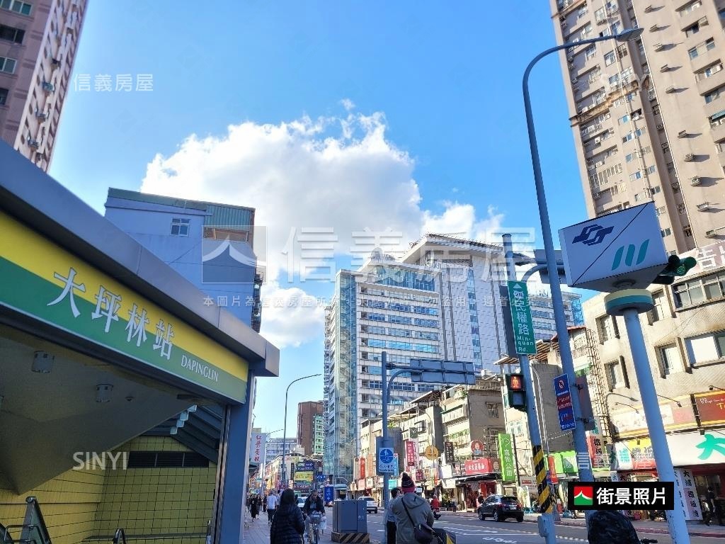 大坪林捷運中興路店面房屋室內格局與周邊環境
