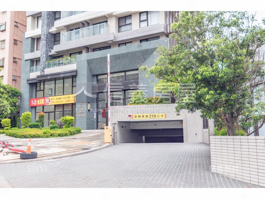 展志學兩房車位房屋室內格局與周邊環境