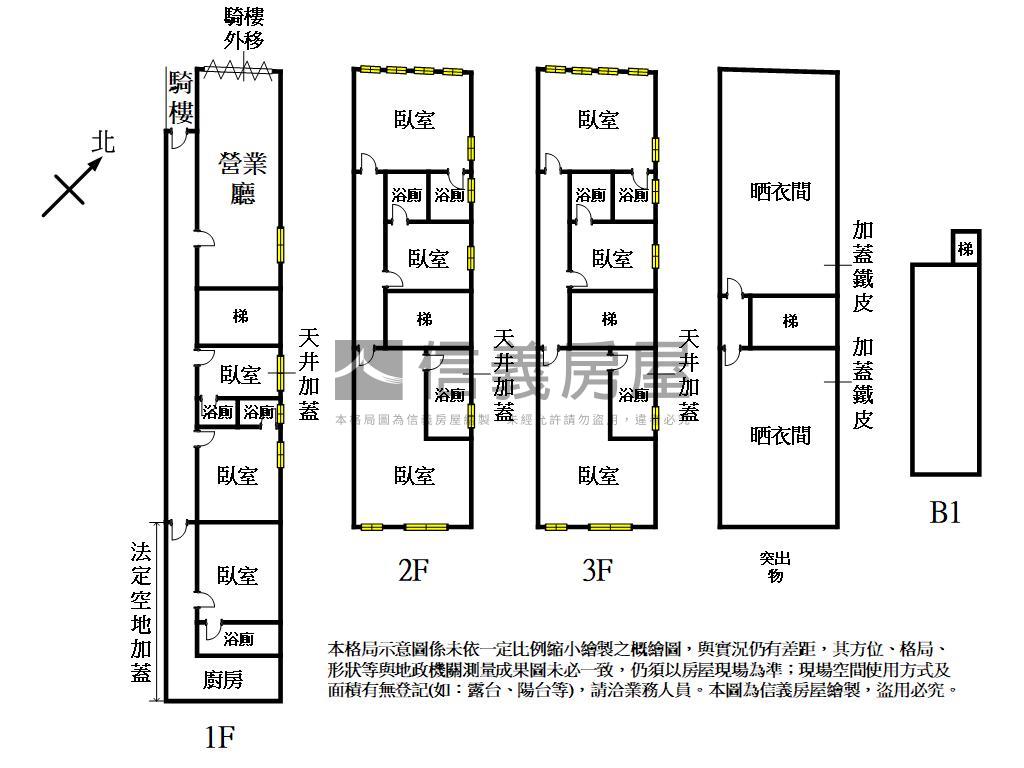 近中原夜市邊間收租透店房屋室內格局與周邊環境