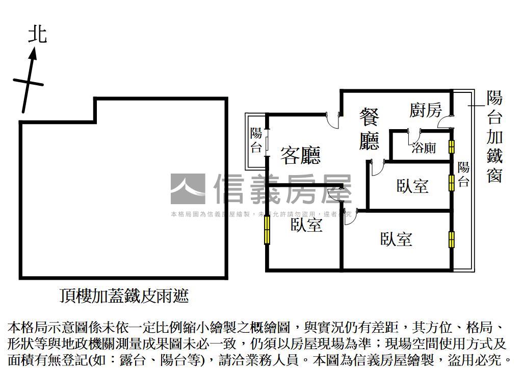 近永豐小北百貨屋況棒美寓房屋室內格局與周邊環境