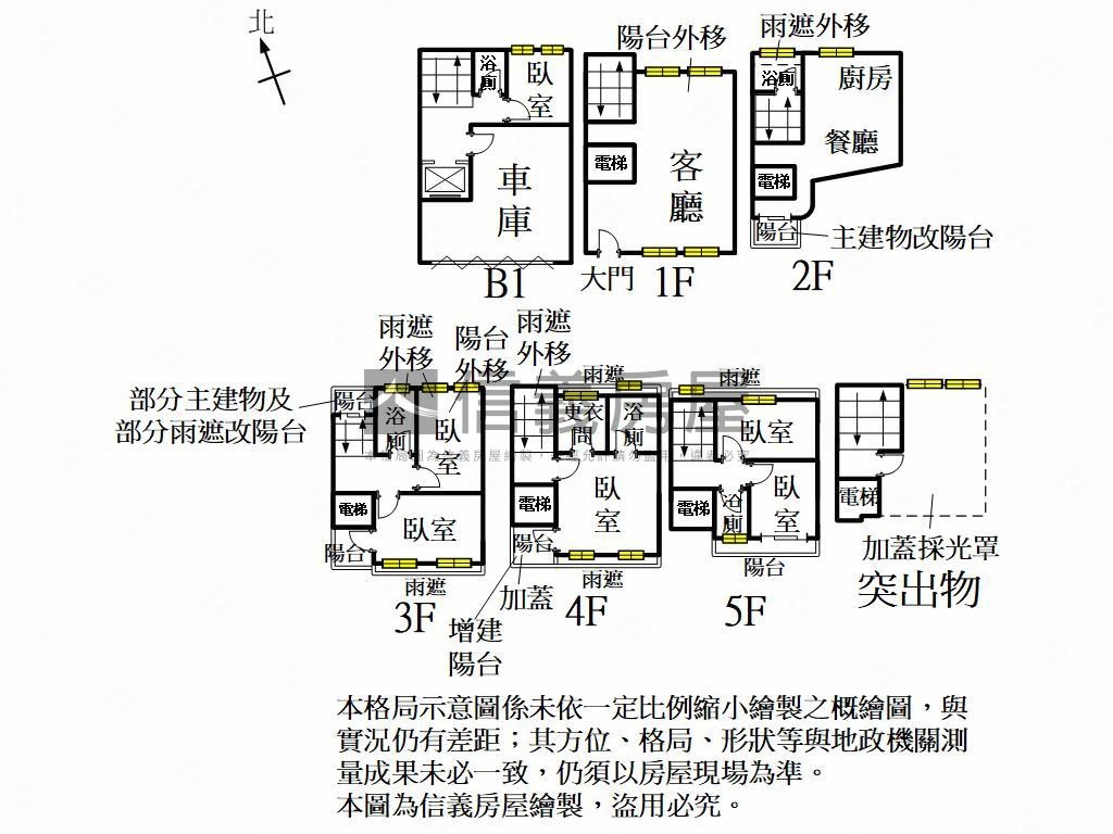 高鐵電梯面寬豪華別墅房屋室內格局與周邊環境