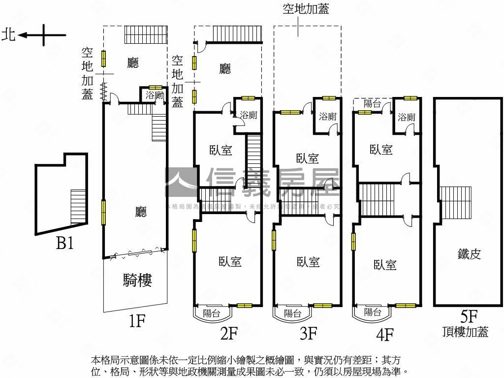 近捷運角間雙面臨路透天房屋室內格局與周邊環境