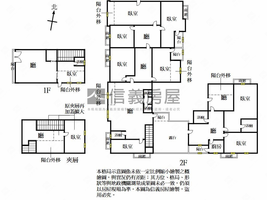 金閣百坪大空間房屋室內格局與周邊環境