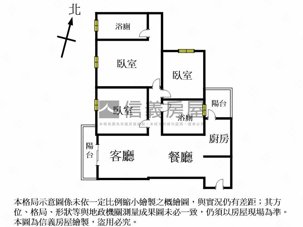 近公園視野三房平車房屋室內格局與周邊環境