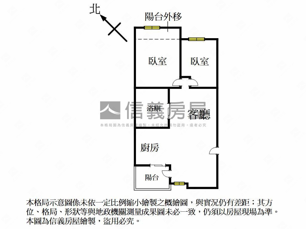 博愛正路採光景觀二房房屋室內格局與周邊環境