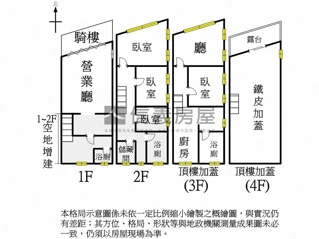 近輕軌熱鬧收租邊間店面房屋室內格局與周邊環境