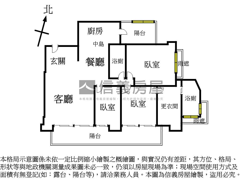中正君臨高樓河景晏京房屋室內格局與周邊環境