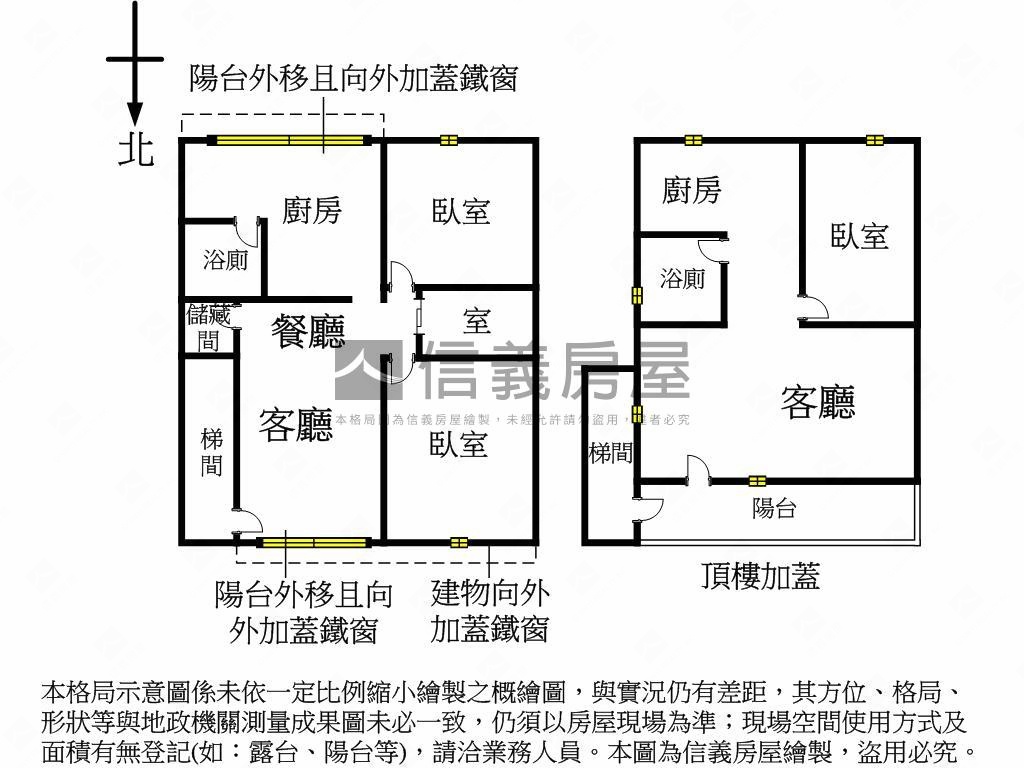 捷運福壽小資頂加房屋室內格局與周邊環境