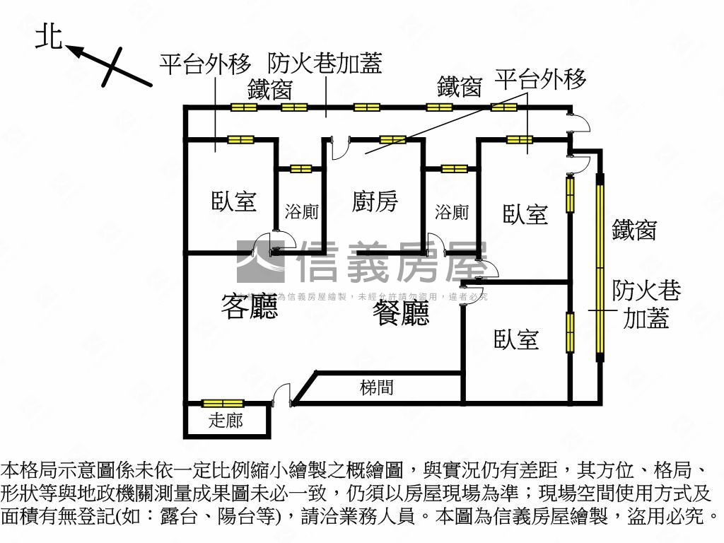 捷運芝山大空間一樓房屋室內格局與周邊環境