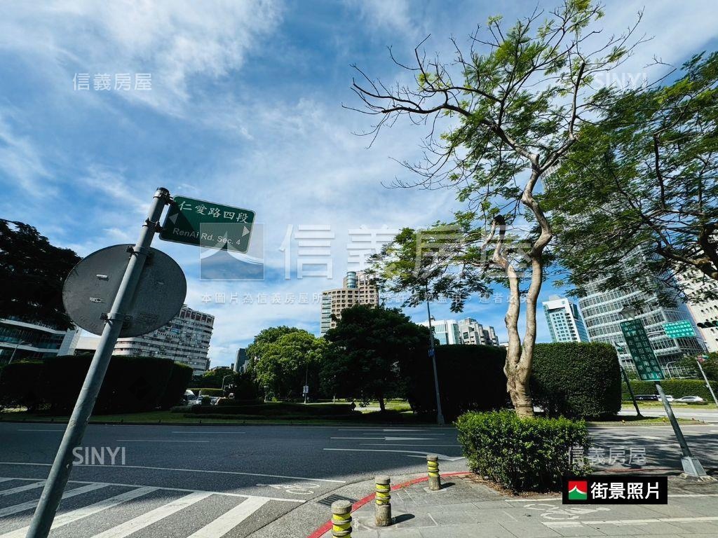 仁愛圓環三角窗黃金店霸房屋室內格局與周邊環境