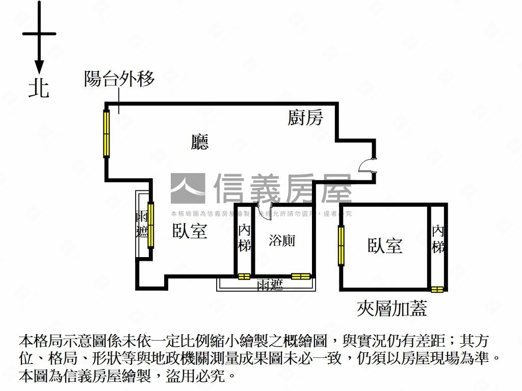 華山藝文邊間採光美邸房屋室內格局與周邊環境