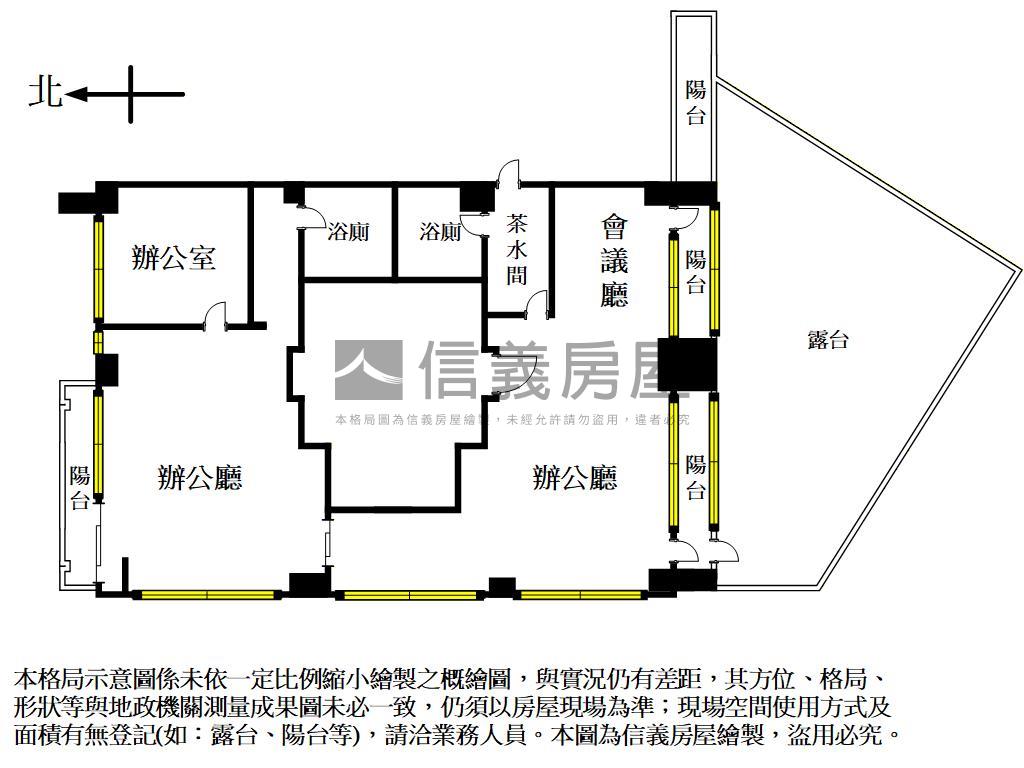 中山路大賞聚財商辦房屋室內格局與周邊環境