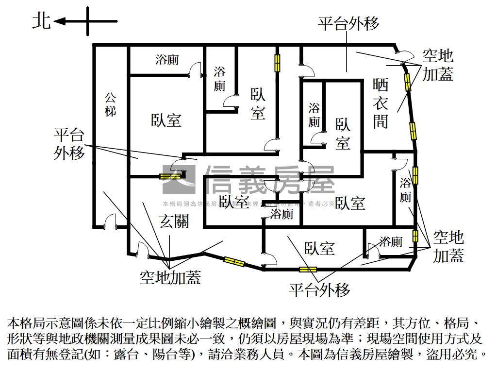 石牌商城公寓一樓房屋室內格局與周邊環境